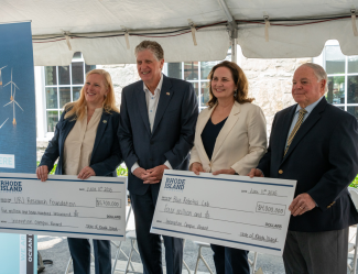 Governor at grant ceremony
