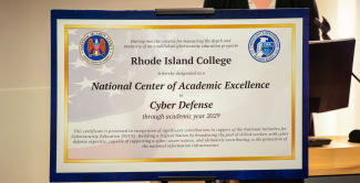 Rhode Island College National Center of Academic Excellence in cyber defense
