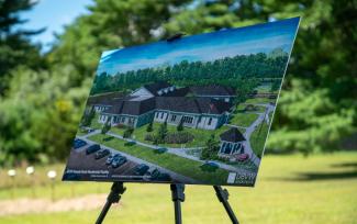 Picture of a rendering of a Female Adolescent residential treatment campus