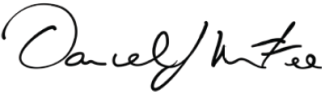 Governor McKee signature
